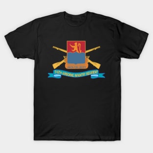 516th airborne infantry regiment w br T-Shirt